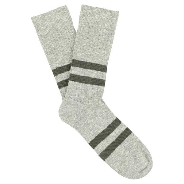 Melange Stripes Grey/Khaki
