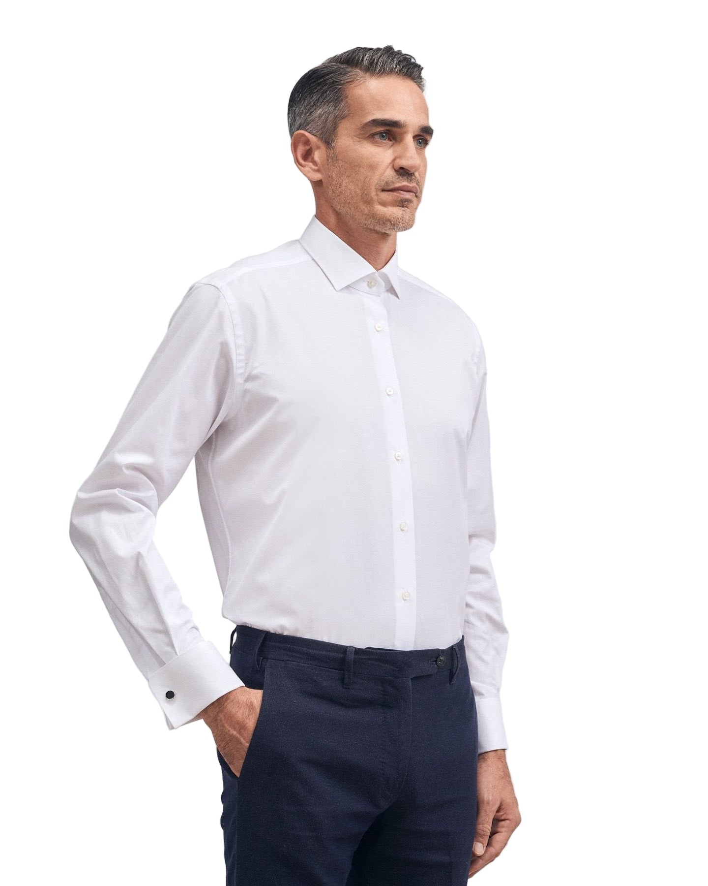 WHITE COMPACT TWILL EVOLUTION