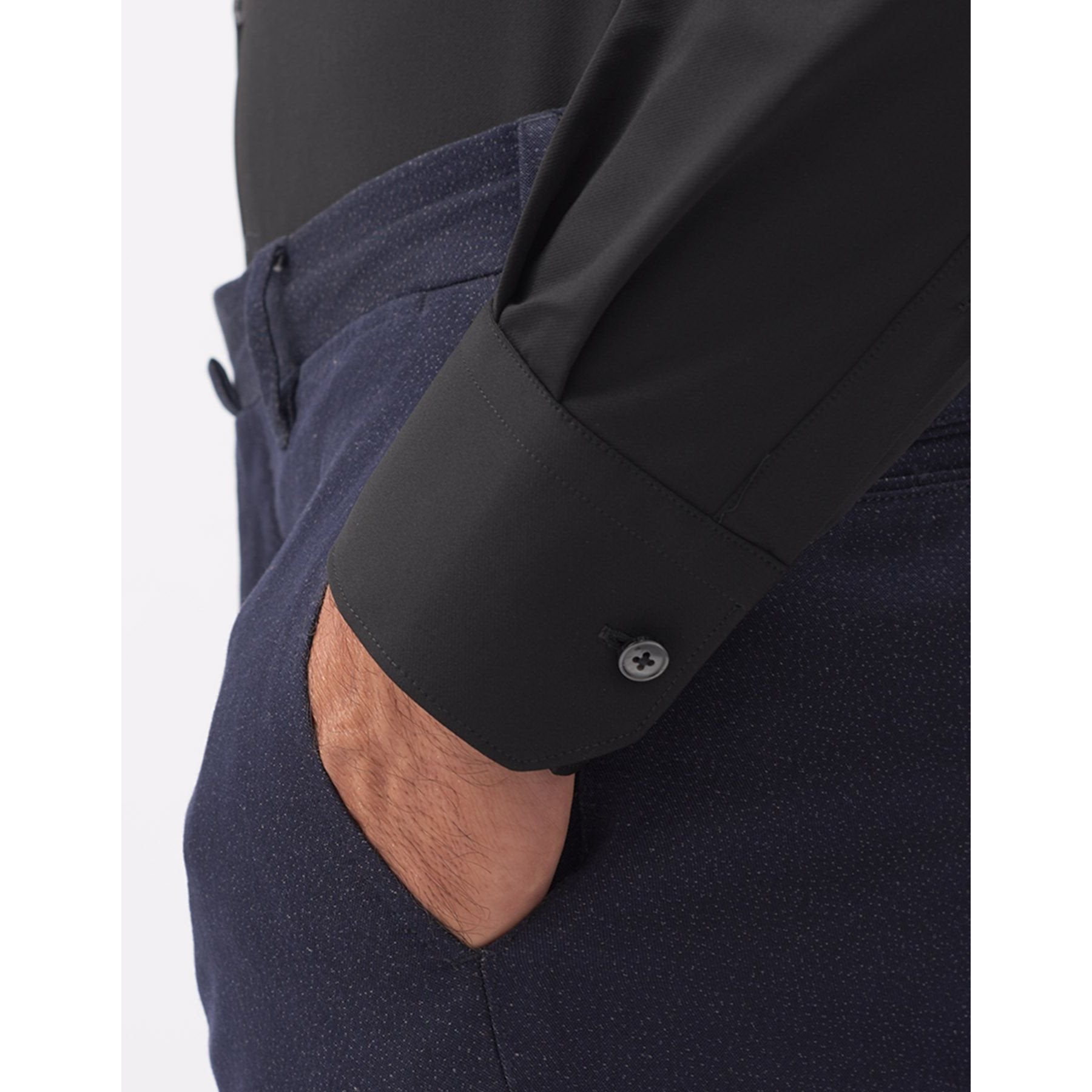 Tailor Fit Active Shirt Black