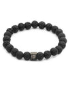 Black Lava Stone Bracelet