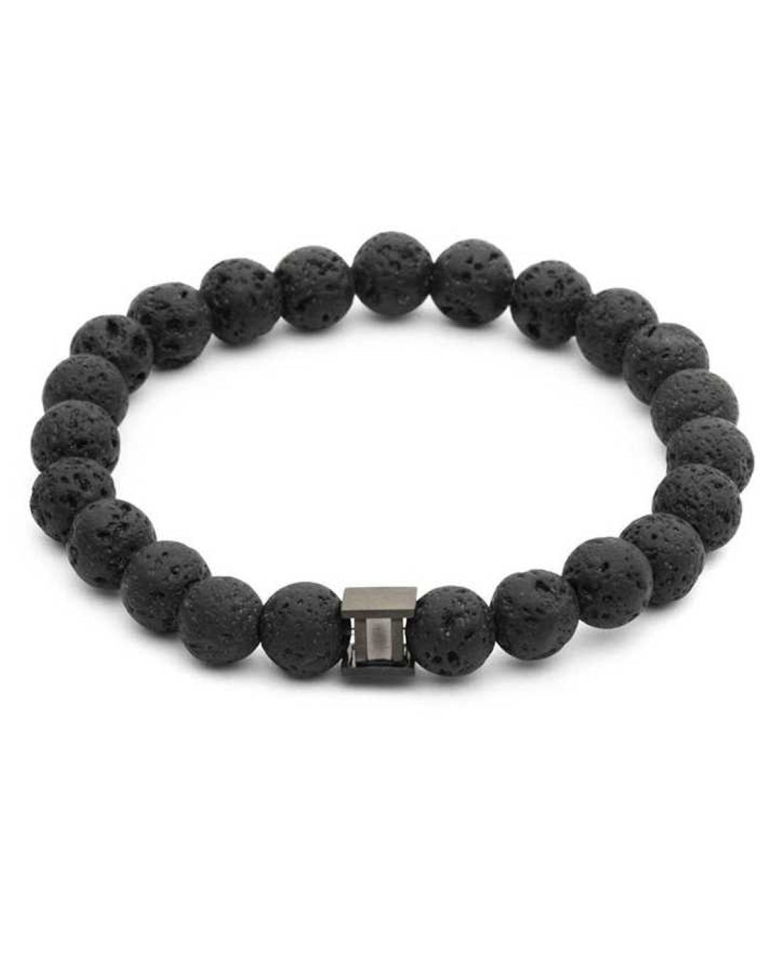 Black Lava Stone Bracelet