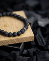 Black Lava Stone Bracelet