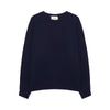 Casentino wool crewneck sweater - Navy