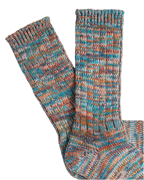 Blauw/ Oranje multicolor