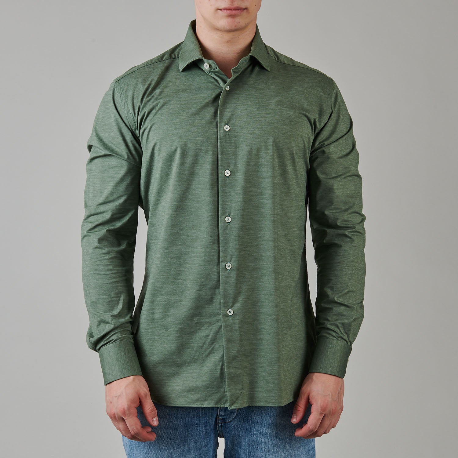 Olive Green Flannellook Active