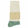 Melange Blend Block Socks Ecru