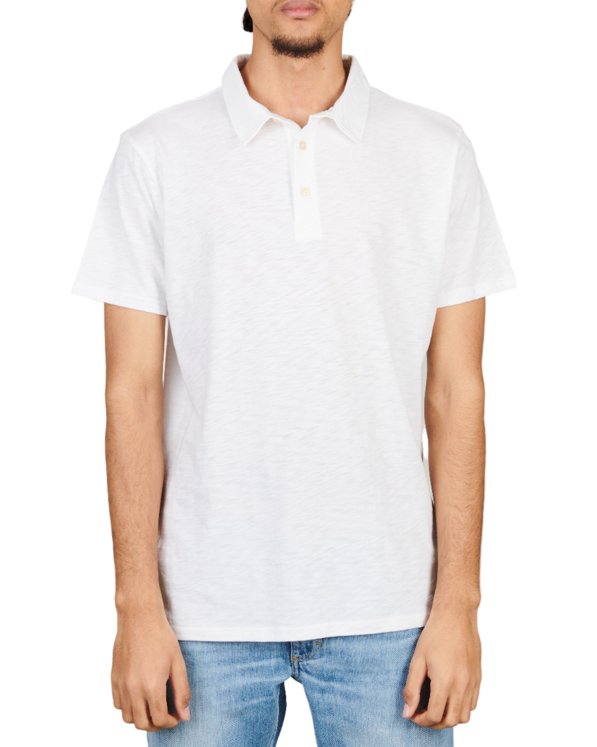 White flamme pima cotton