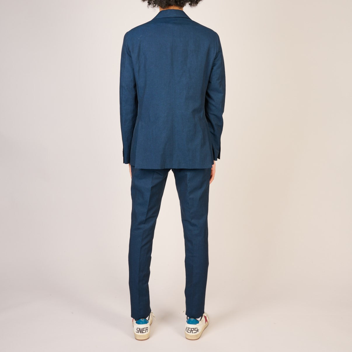 Slim Fit Wool Suit Navy