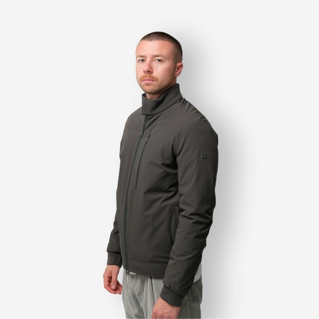 REVERSIBLE QUILTED JACKET IN N