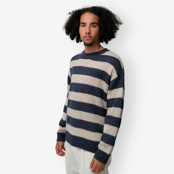 CREWNECK JUMPER - SMOKY BLUE
