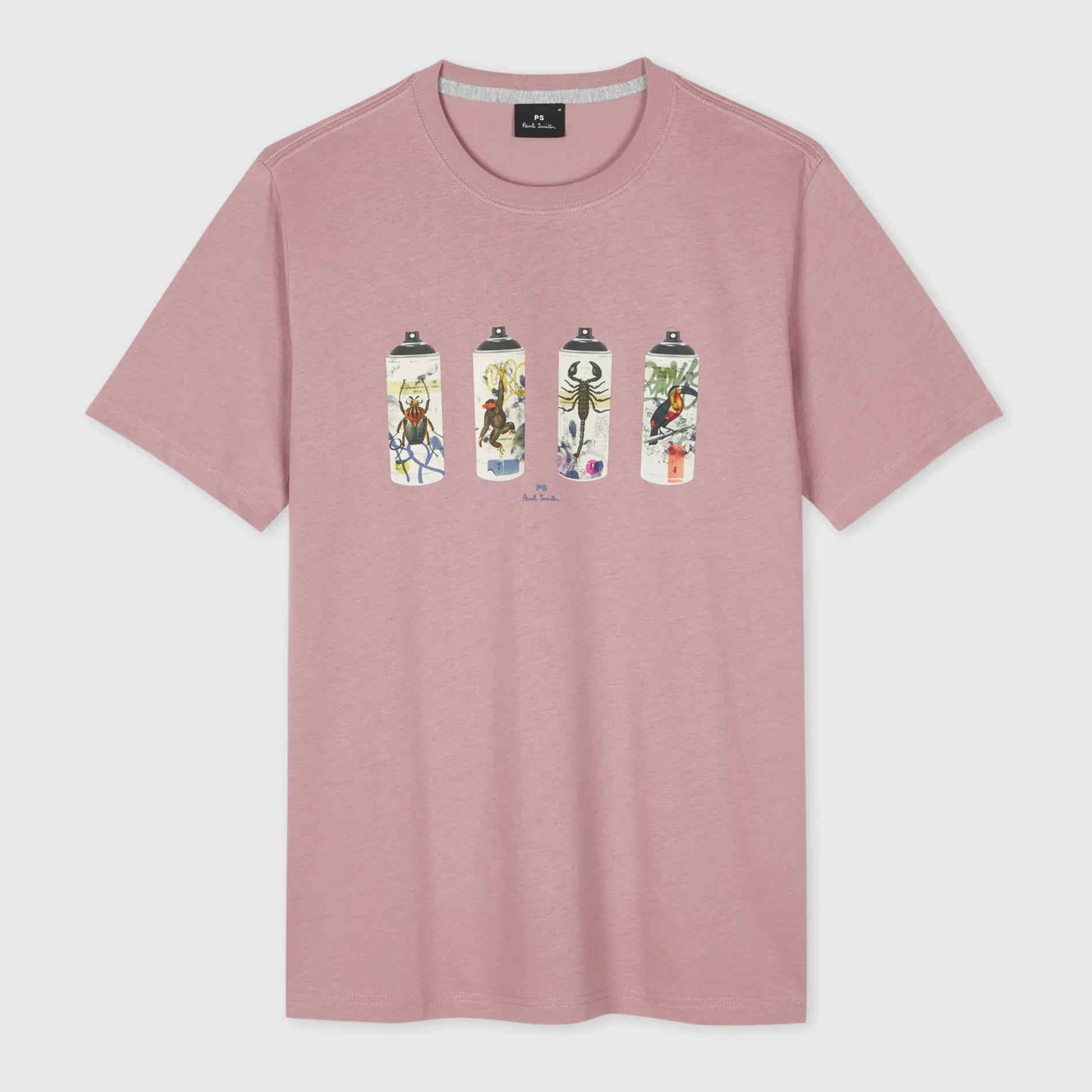 Animal Spray Cans Cotton T-sh