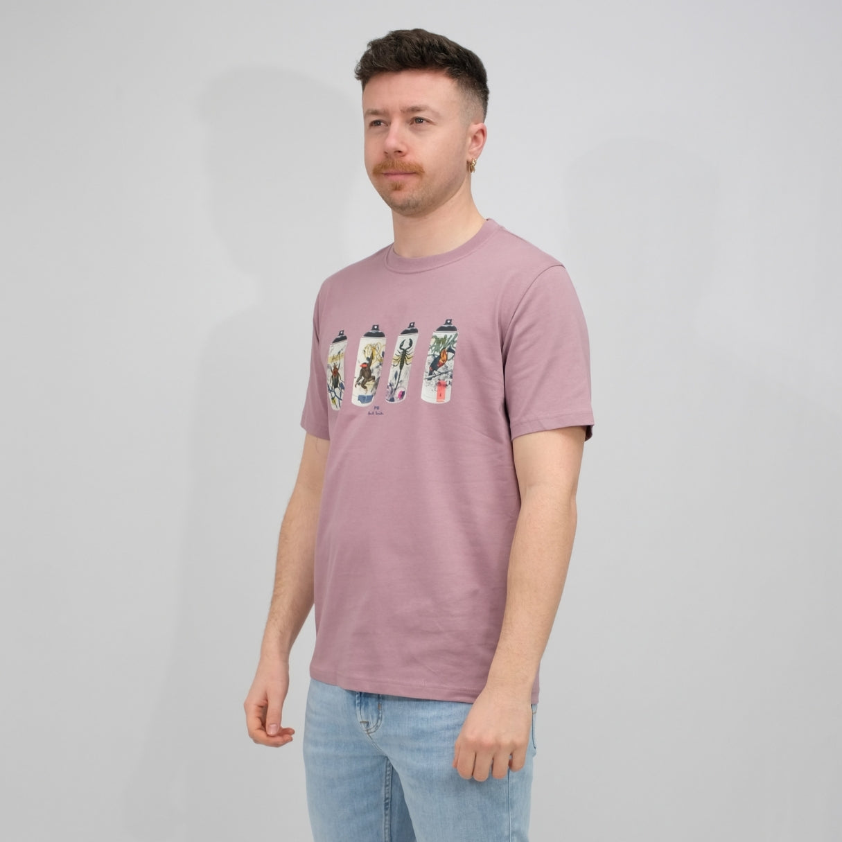 Animal Spray Cans Cotton T-sh