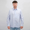 Penzo Stripe Cotton Shirt Blue