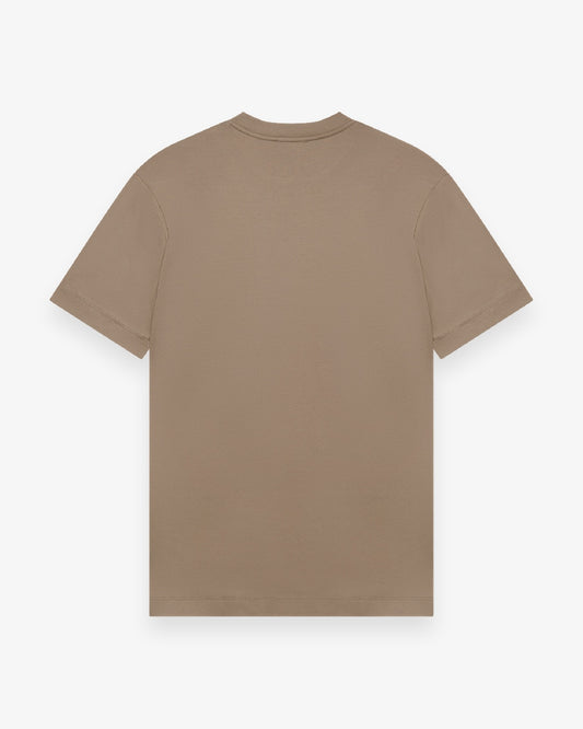 Interlock Supima T-Shirt Lead Grey