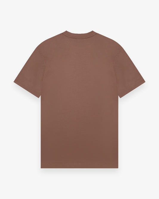 Interlock Supima T-Shirt Corteccia Brown