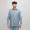 Linen Regular Fit Shirt Grey B