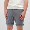 Jersey Shorts Navy White