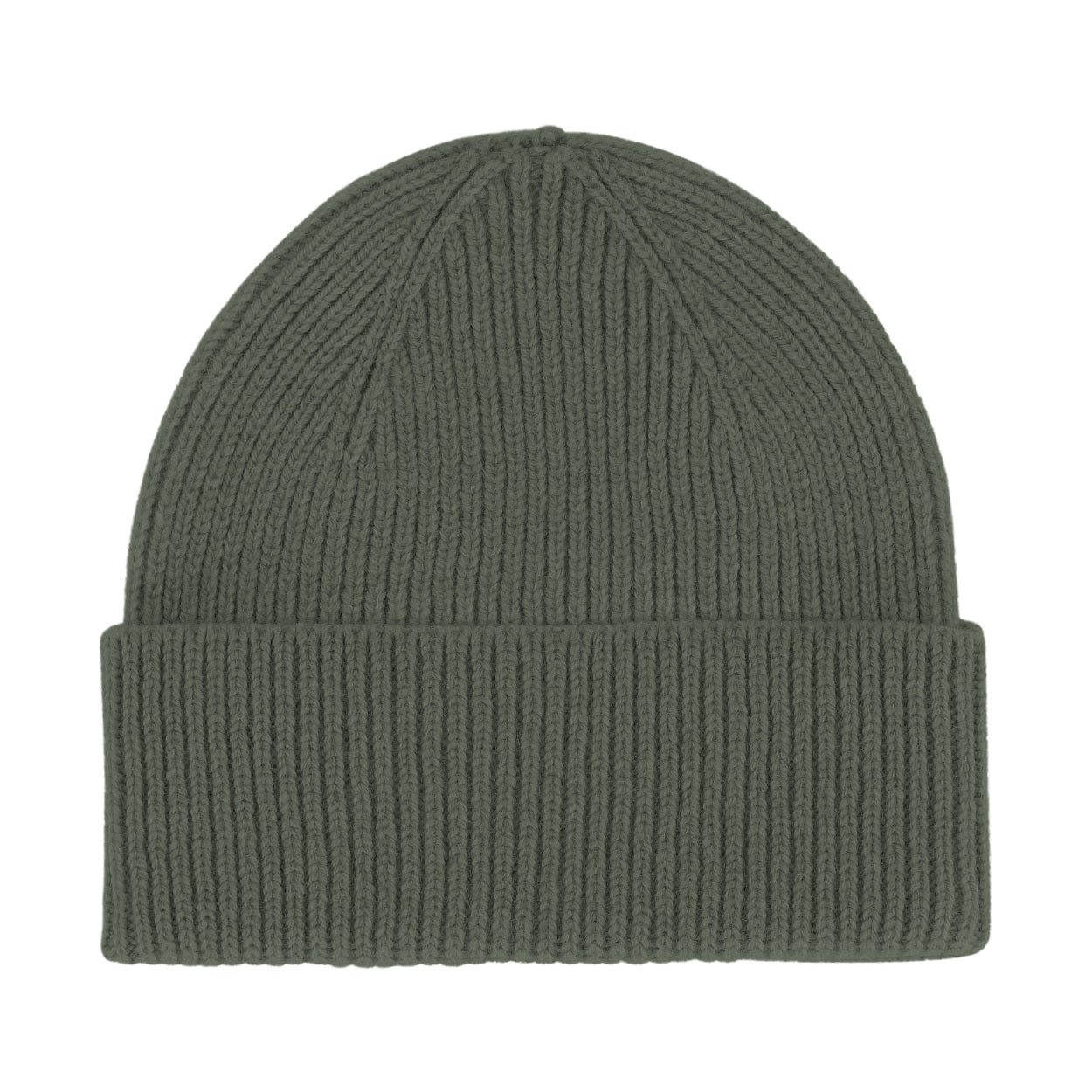 Merino Wool Beanie Dusty Olive
