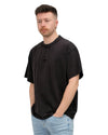 Staff Boxy T-shirt Washed Blac