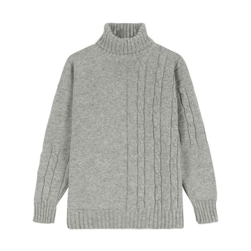 Ski area Grijs Rolkraag kabel