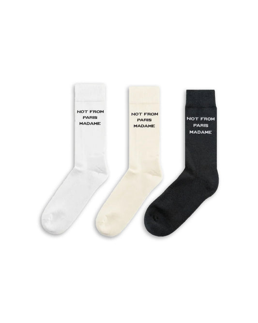 Le Pack de Chaussettes Slogan