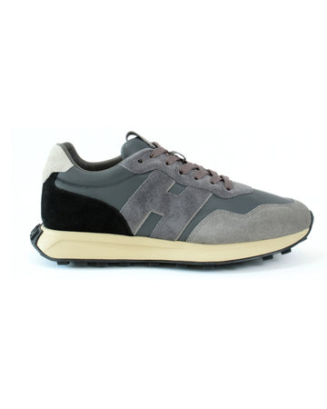 Grey H601 Allacciato H Patch Sneaker