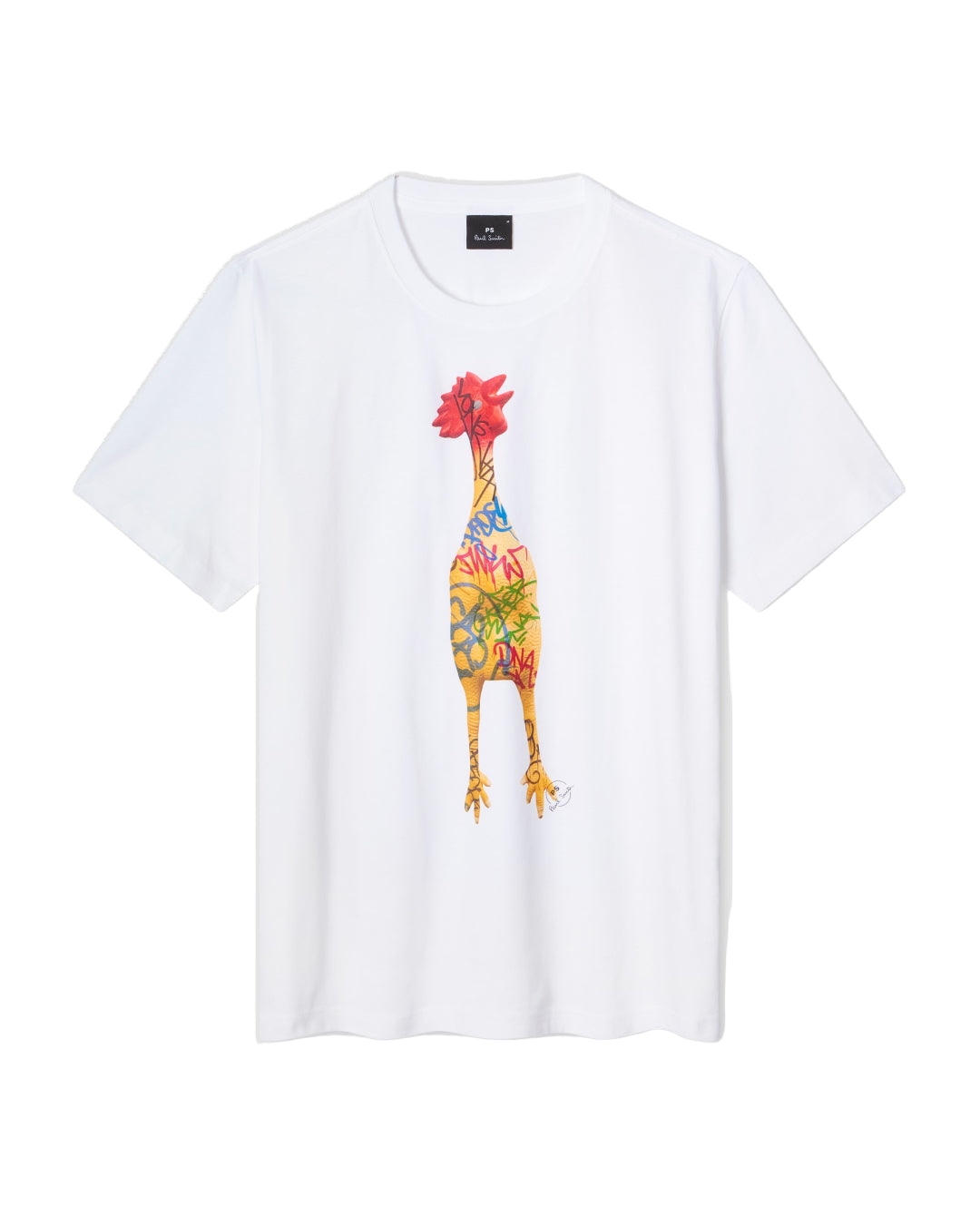 T-shirt Chicken White