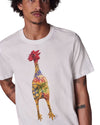 T-shirt Chicken White