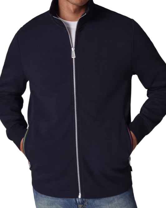 Zip Track Top Blue