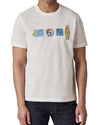 Reg Fit T-shirt Stickers White