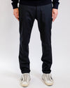 Navy Torino Wool Blend Trouser