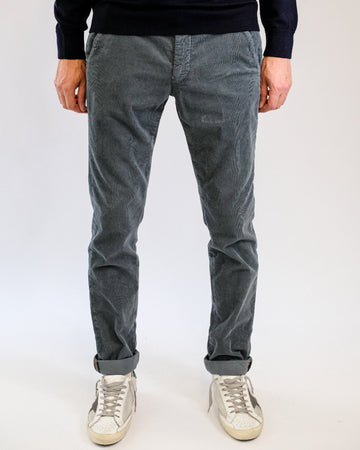 Greasy Blue Torino Oxford Wash