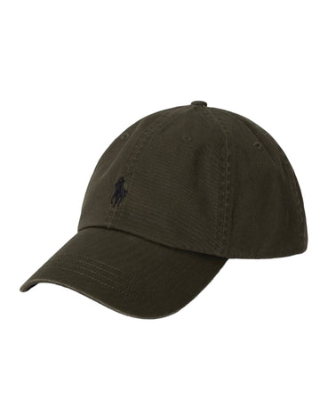Cotton Chino Ball Cap Olive