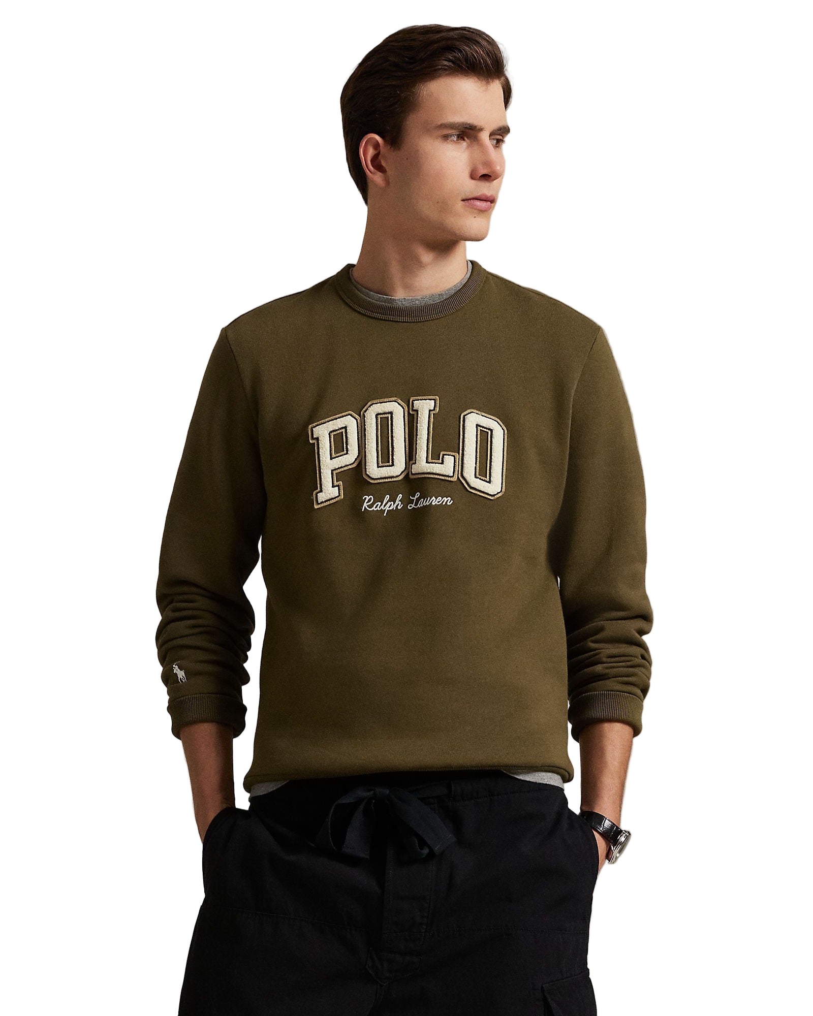 Canopy Olive Fleece Sweater