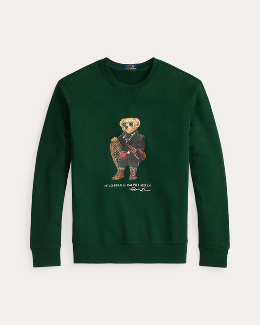 Moss Agate Holiday Bear Fleece