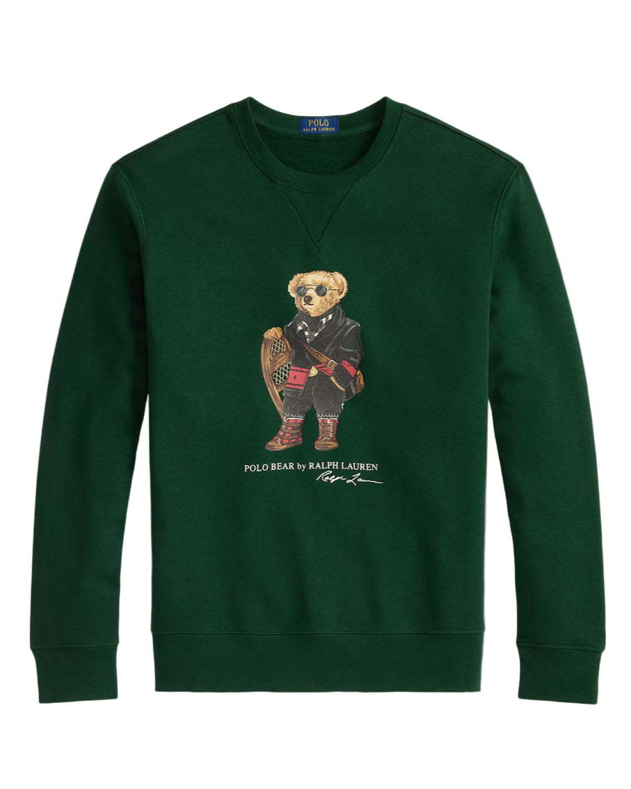 Moss Agate Holiday Bear Fleece