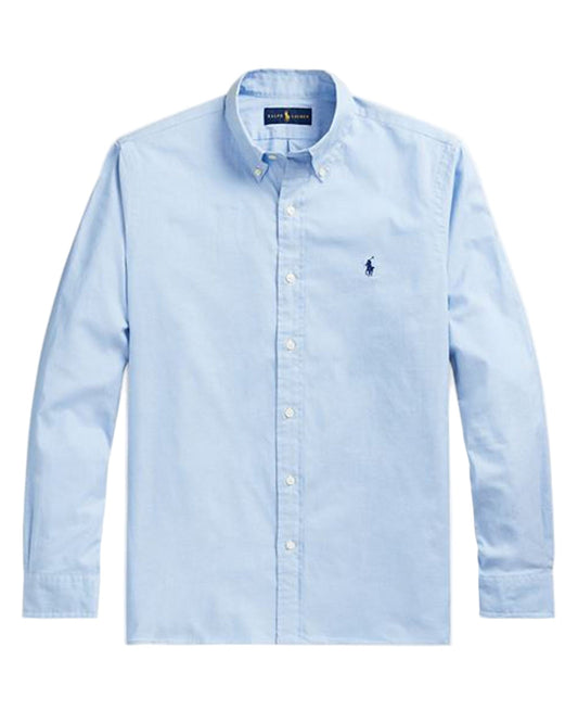 Blue Stretch Oxford Sport Shir