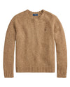 Camel Marl Wool Pullover
