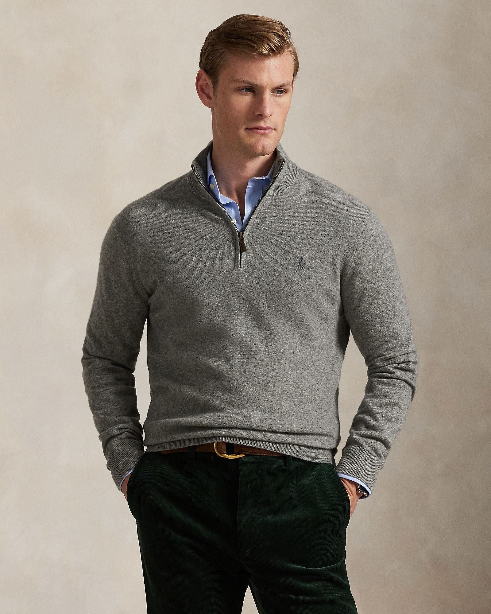 Fawn Grey Heather Merino Wool