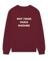 Le Sweatshirt Slogan Wine