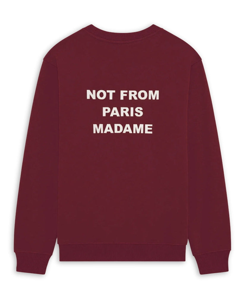 Le Sweatshirt Slogan Wine