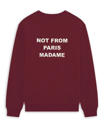 Le Sweatshirt Slogan Wine