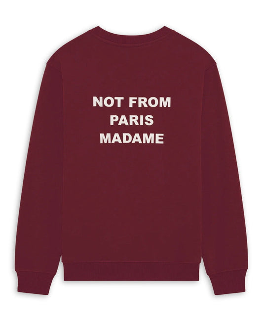Le Sweatshirt Slogan Wine