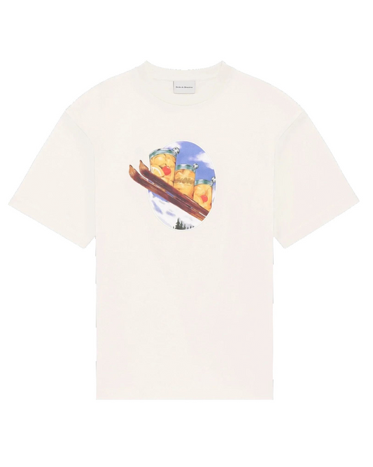 Off White Ski Cotton T-shirt
