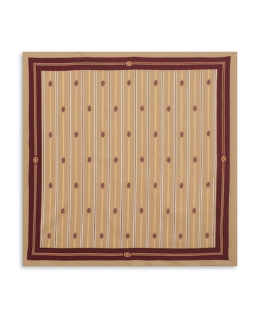 Le Foulard Rayure Monogramme B