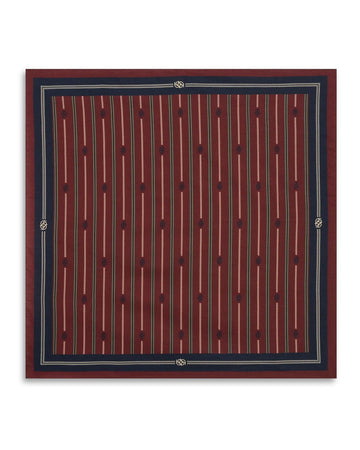 Le Foulard Rayure Monogramme W