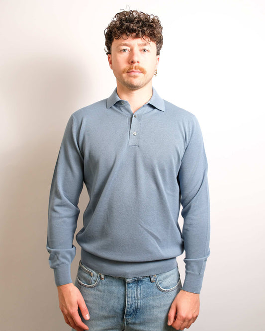 Polo R.Merino Ceruleo