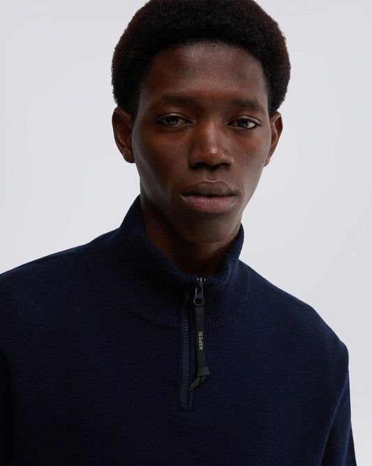 Navy Mod M116 Cashmere Wool Bl