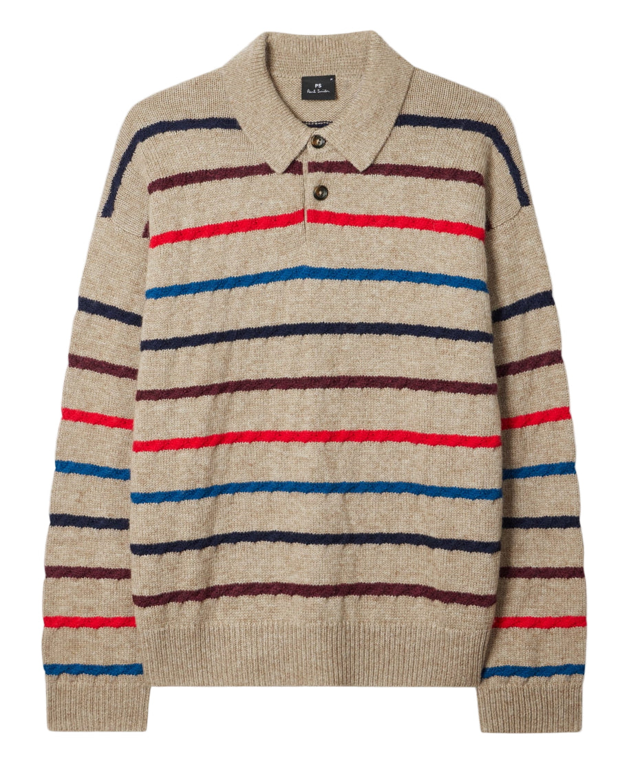 Beige Polo Stripes