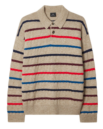 Beige Polo Stripes